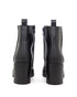Botín Negro Liso Tipo Combat 30701
